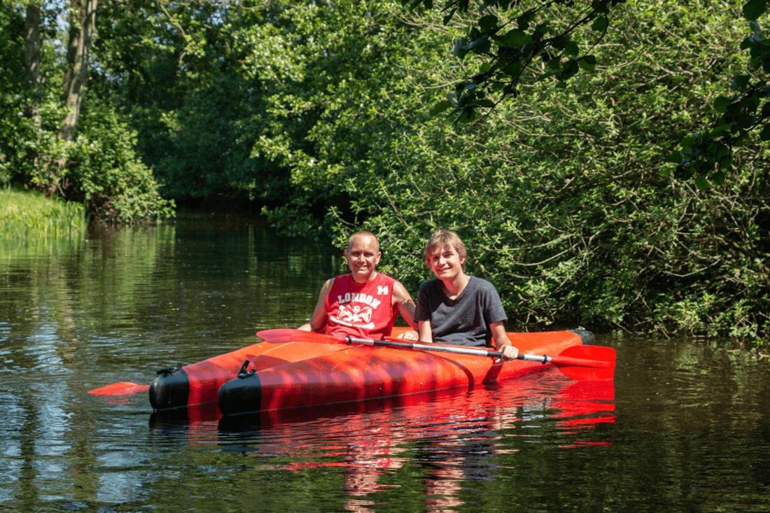 Willa Chalet 'T Rijsterbos Op Camping Met Zwembad! Zewnętrze zdjęcie